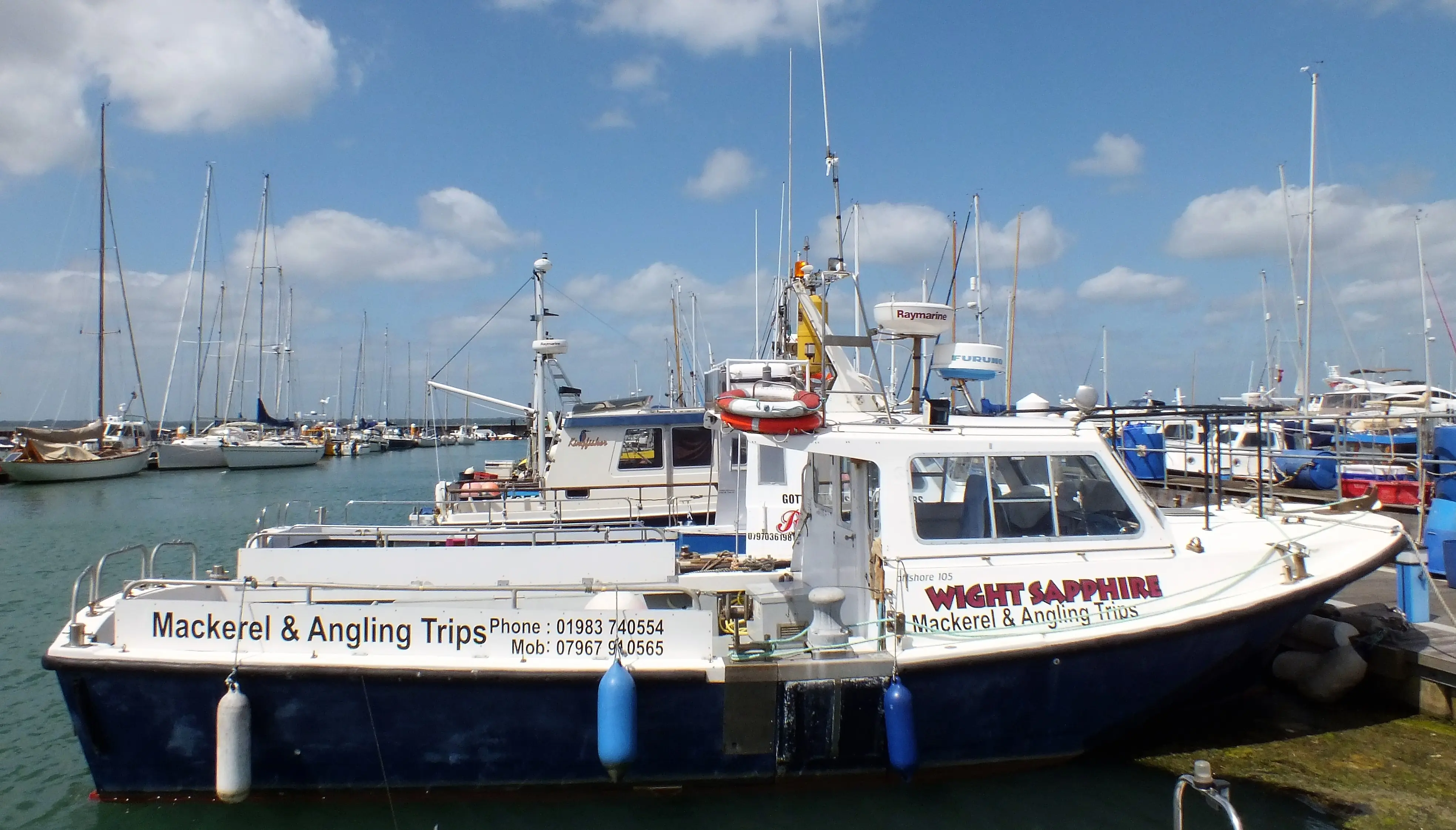 1991 Offshore 105 fishing boat