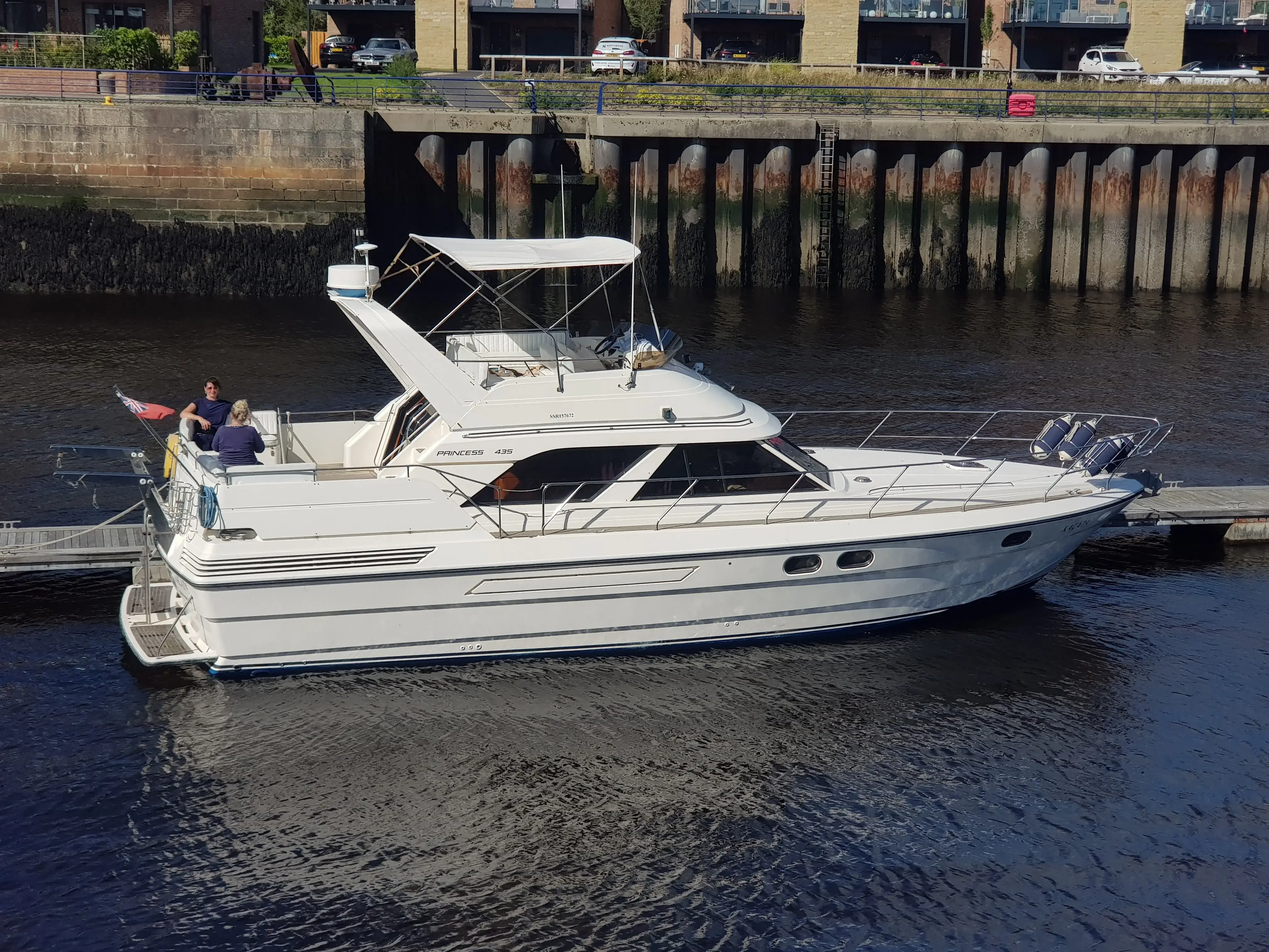 1989 Princess 435