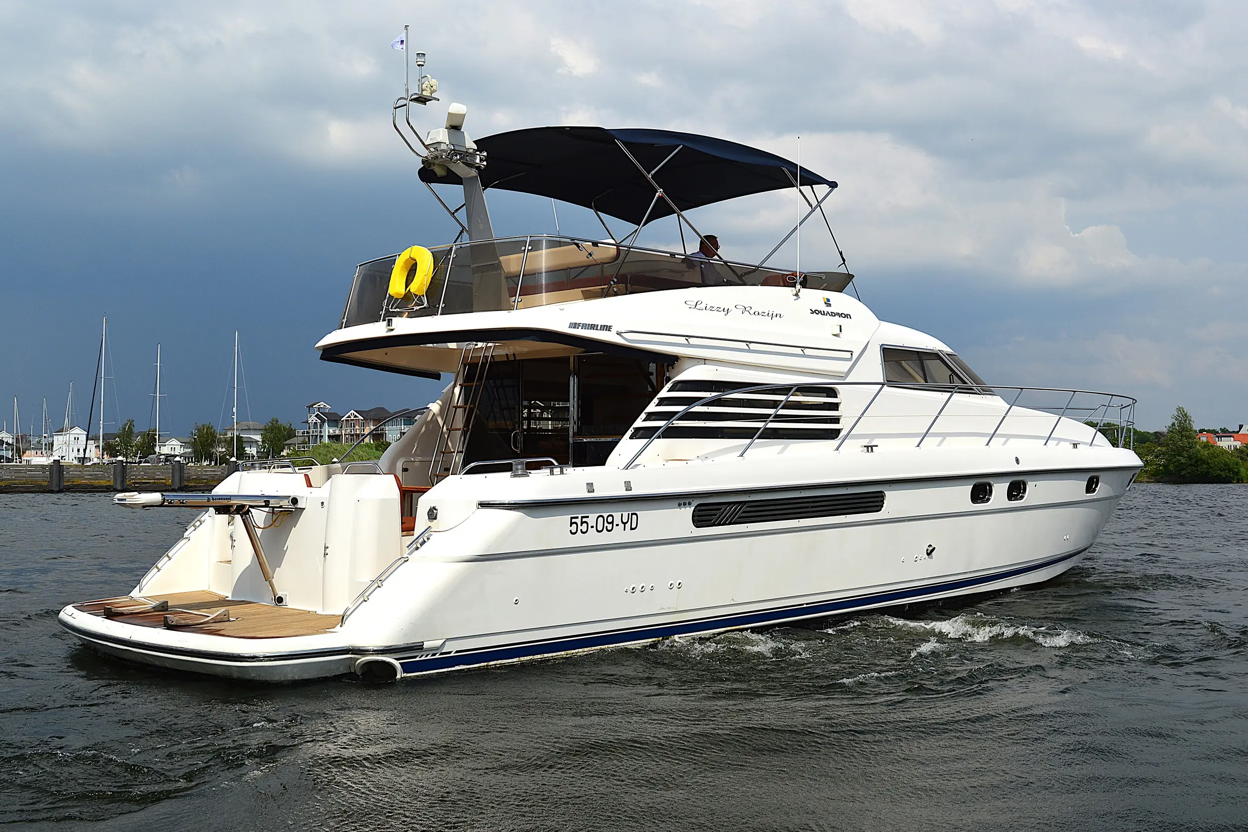 1992 Fairline squadron 59 fly