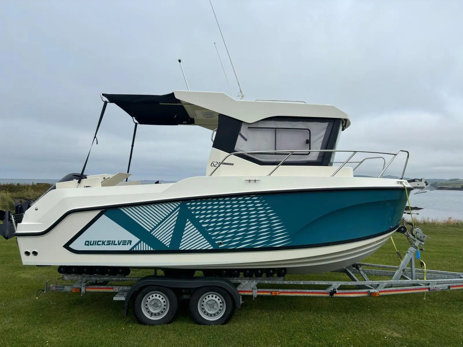 2022 Quicksilver 625 pilothouse