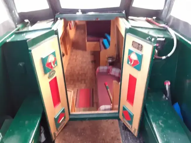 South West Durham Steel Craft 54ft Narrowboat Called Merlin The Magnificent