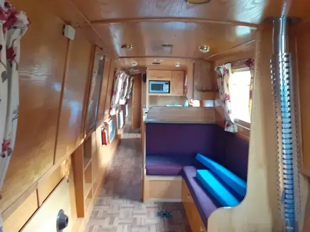 South West Durham Steel Craft 54ft Narrowboat Called Merlin The Magnificent