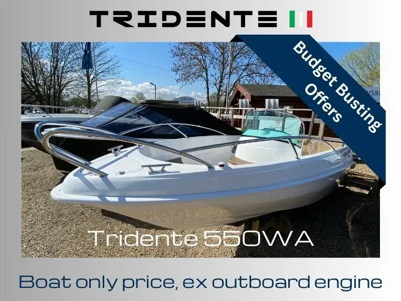 TRIDENTE 550 WA   BOAT ONLY 2021