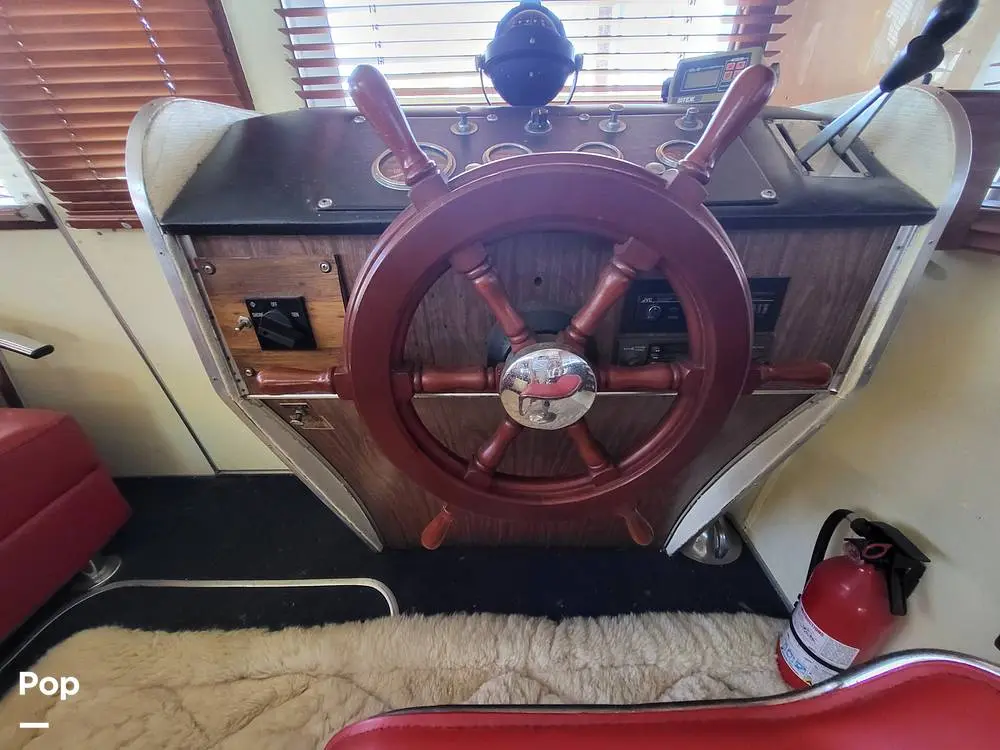 1968 Marinette 34 river cruiser