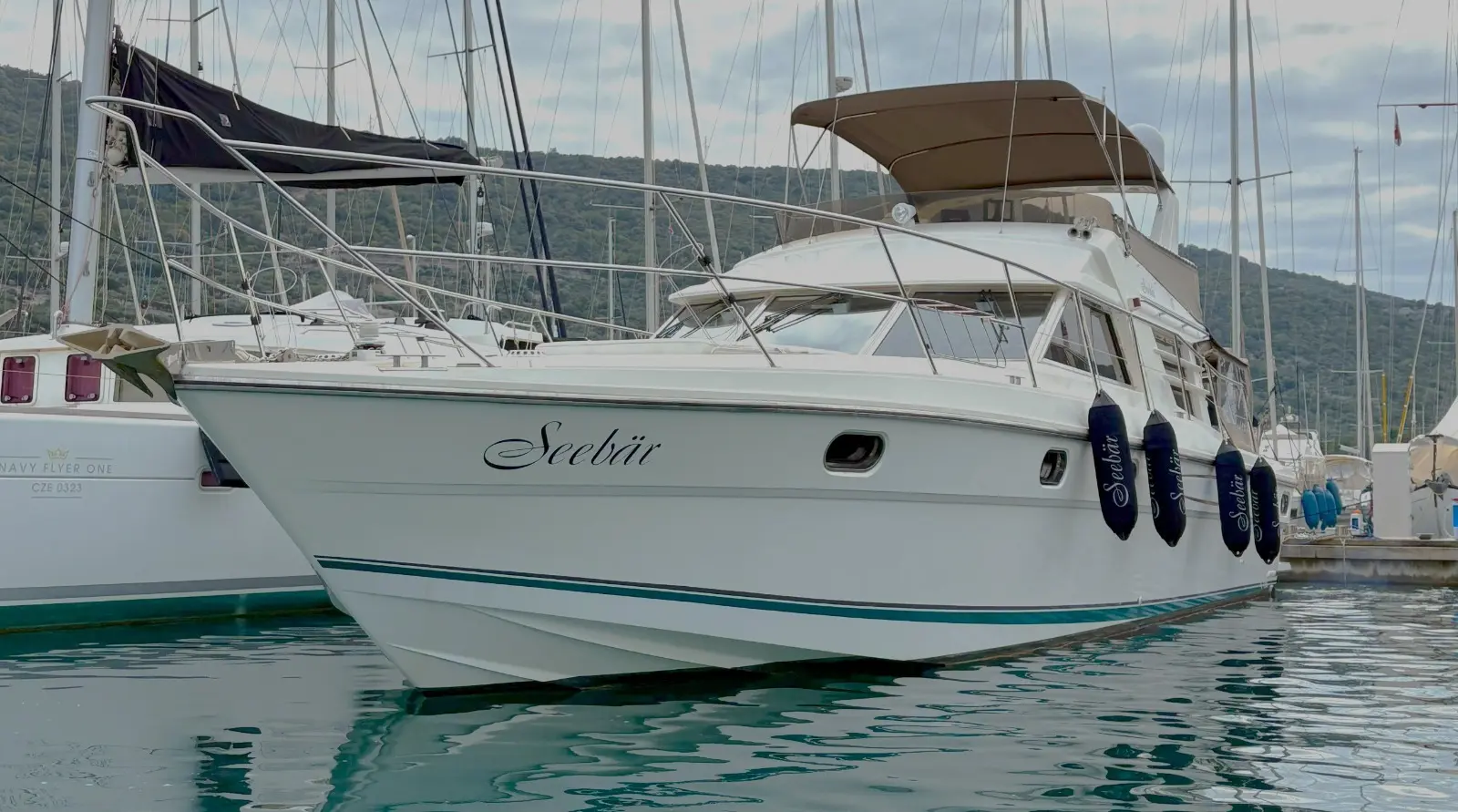 1991 Fairline 50 flybridge