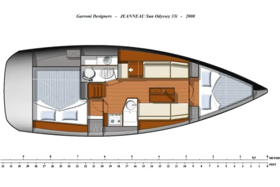 2011 Jeanneau sun odyssey 33