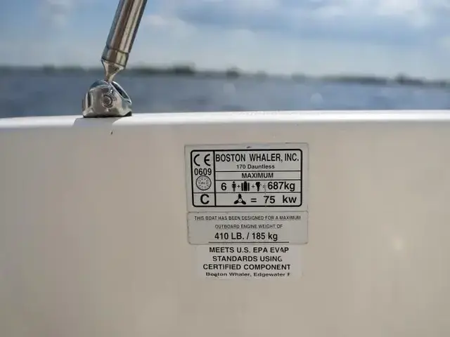 Boston Whaler 170 Dauntless