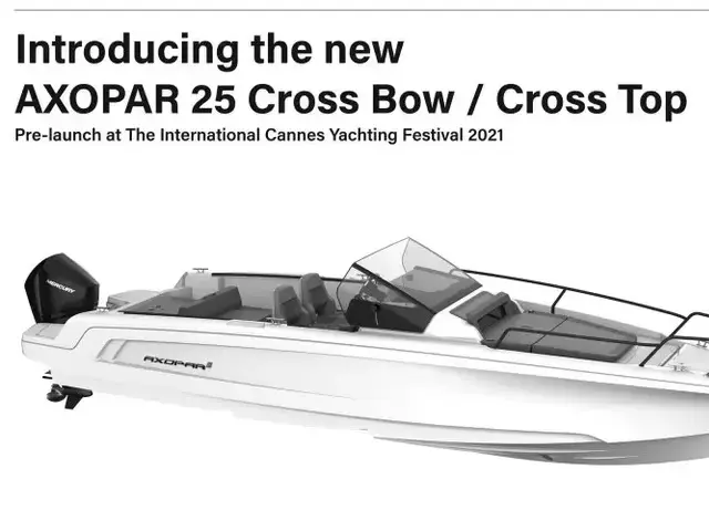 Axopar 25 Cross Bow & Cross Top