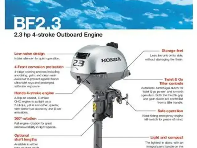 Honda BF2.3 SCHU Outboard