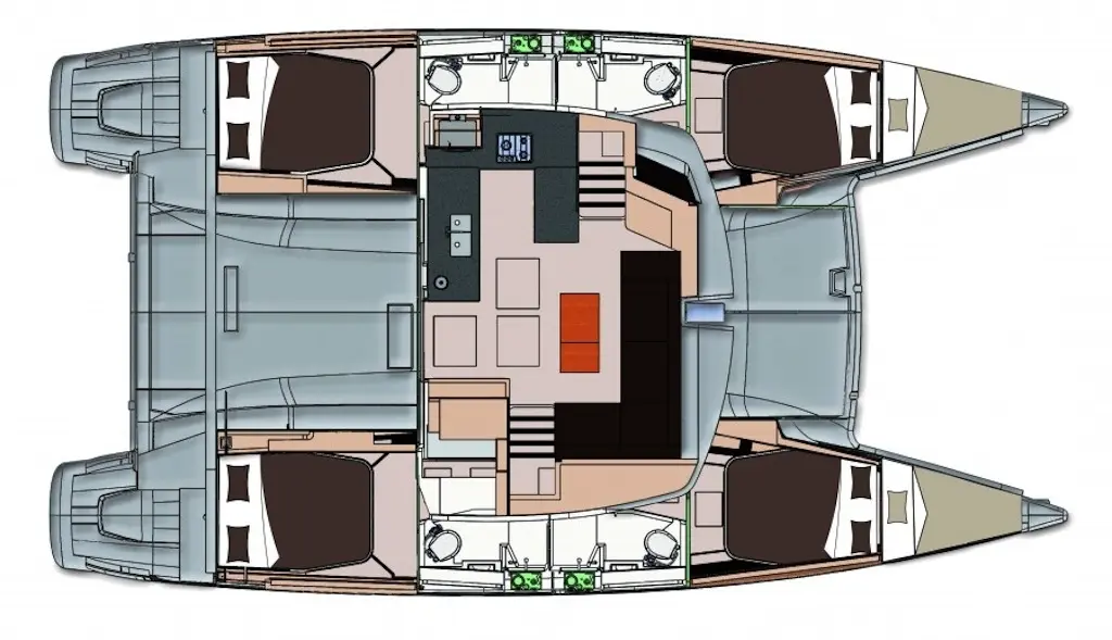 2017 Fountaine Pajot helia 44