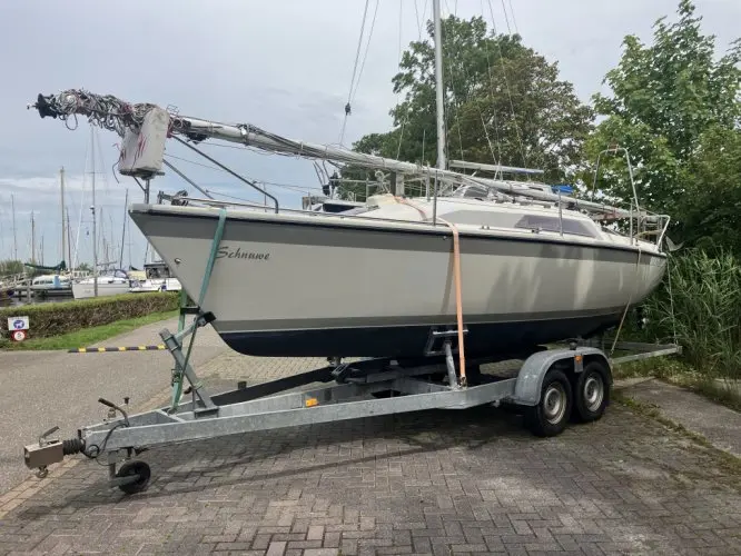 1989 Dehler 25 hefkiel inclusief trailer