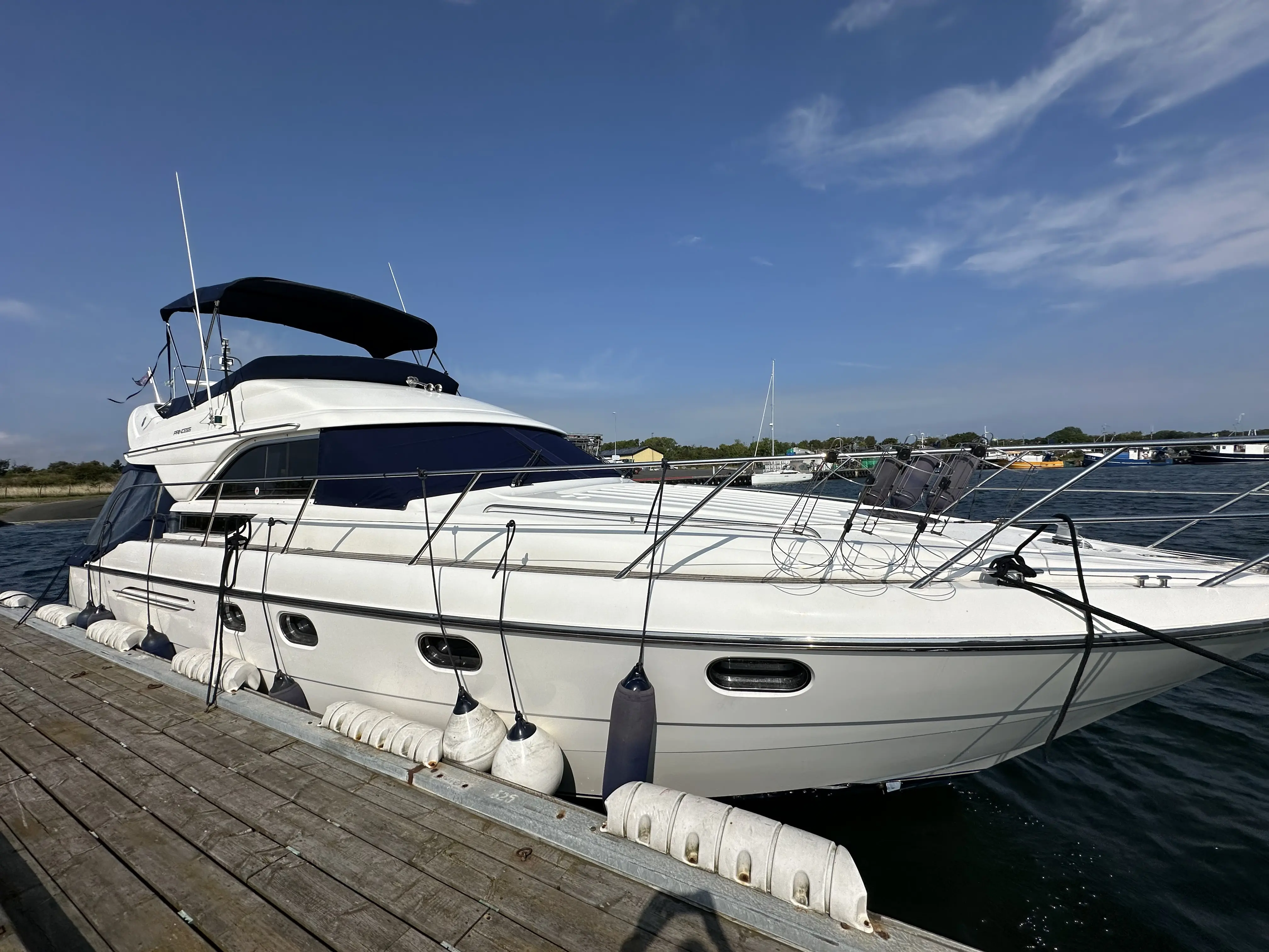 1995 Princess 420 flybridge