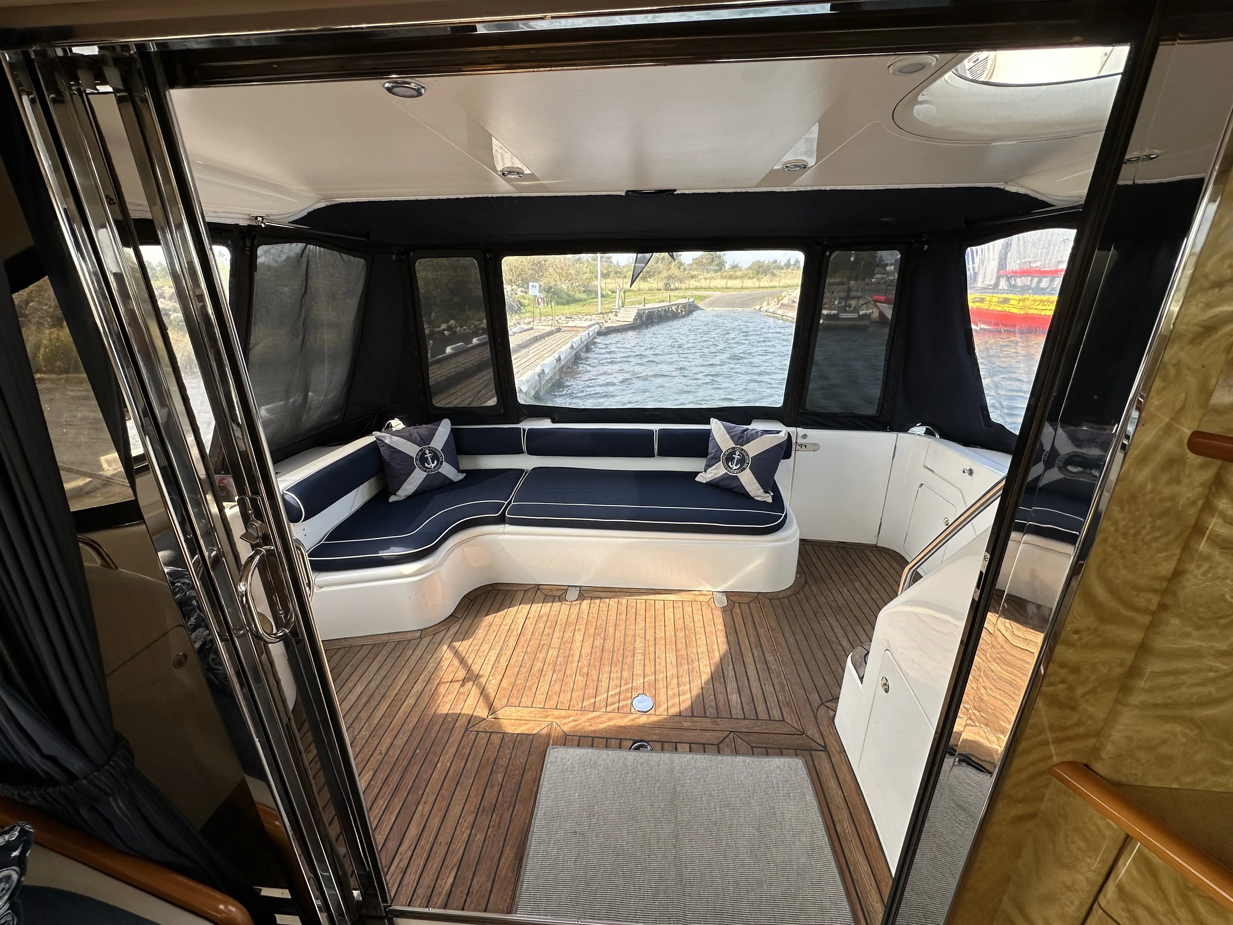 1995 Princess 420 flybridge