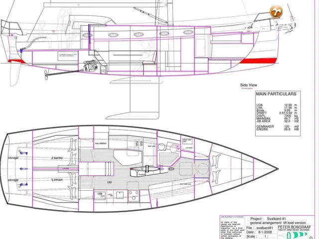 Svalbard 41 Lift Keel