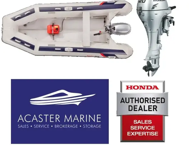 Honwave T38 Inflatable & 20hp Honda Outboard