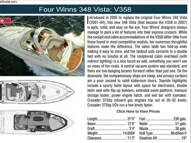 Four Winns 348 Vista