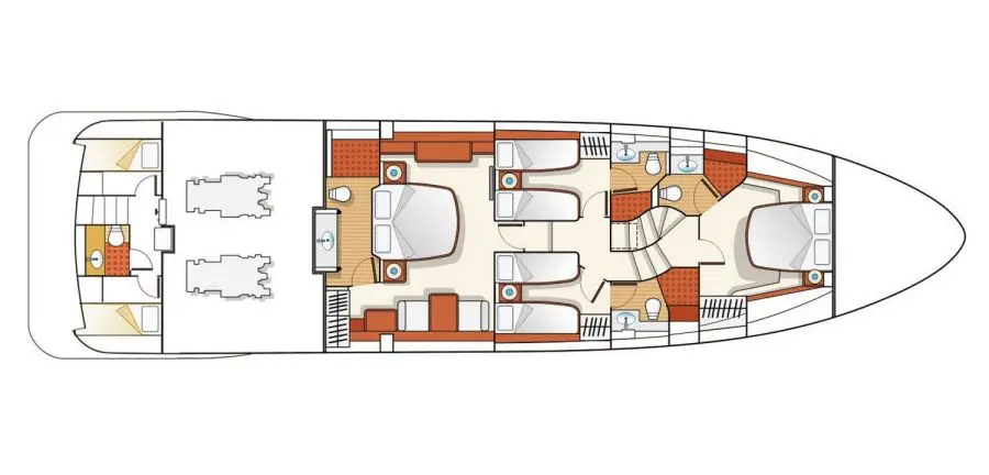 2009 Azimut 75 flybridge