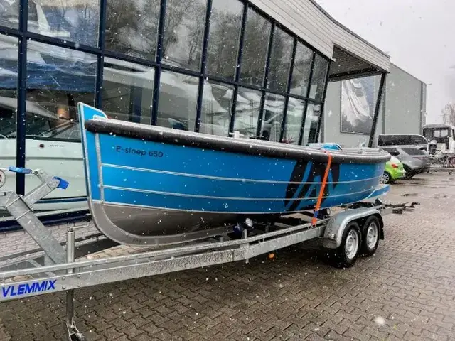 Aluship (met unieke pod-drive) E-Sloep 650