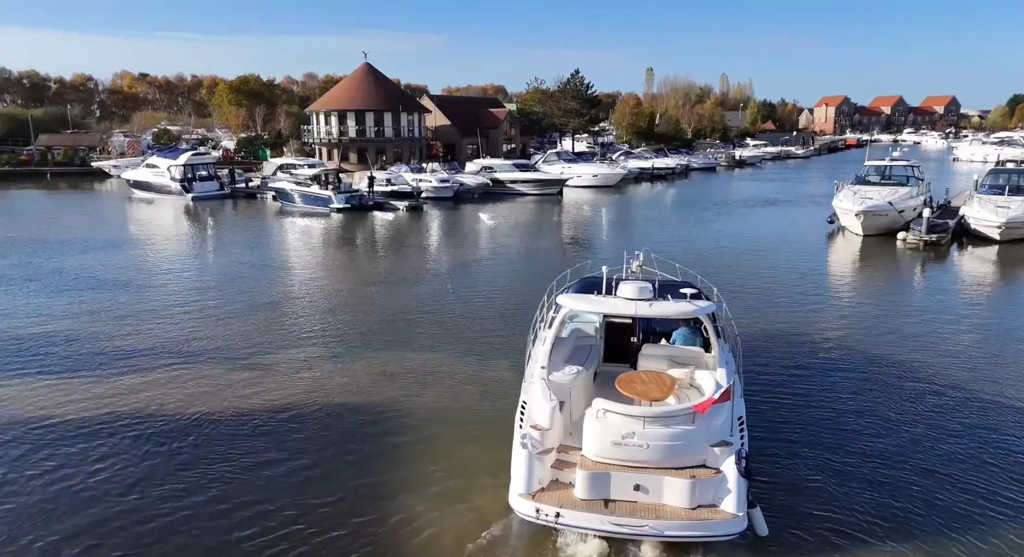 2001 Sealine s37 sports cruiser