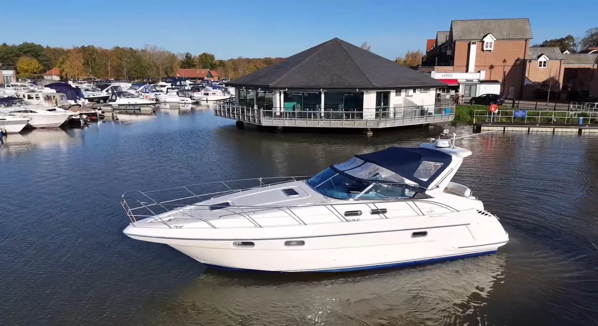 2001 Sealine s37 sports cruiser