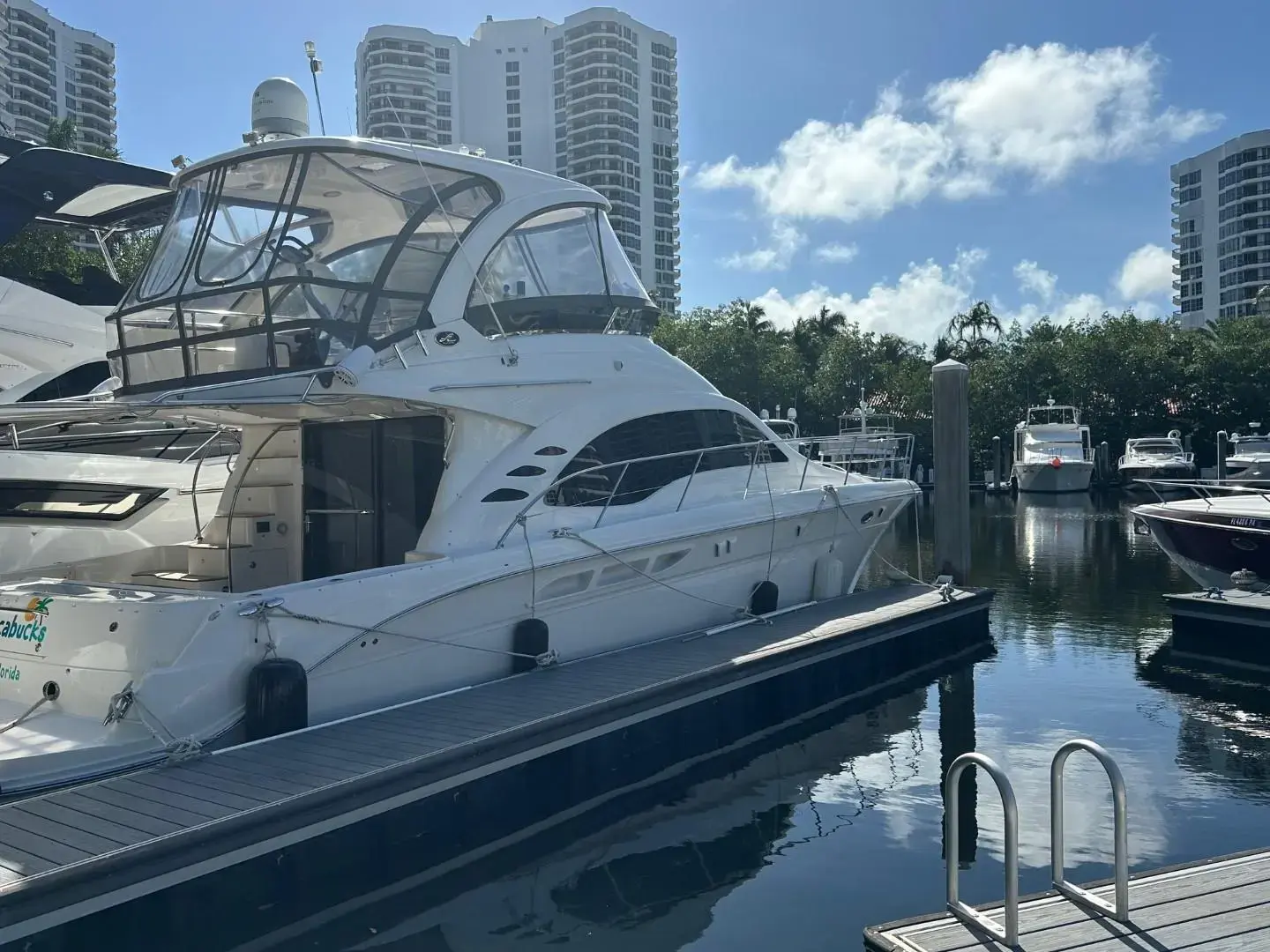 2007 Sea Ray 52 sedan bridge