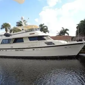 1989 Hatteras 67 Cockpit Motor Yacht