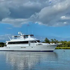 1989 Hatteras 78 Cockpit Motor Yacht