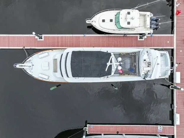 1989 Hatteras 80 cockpit motor yacht