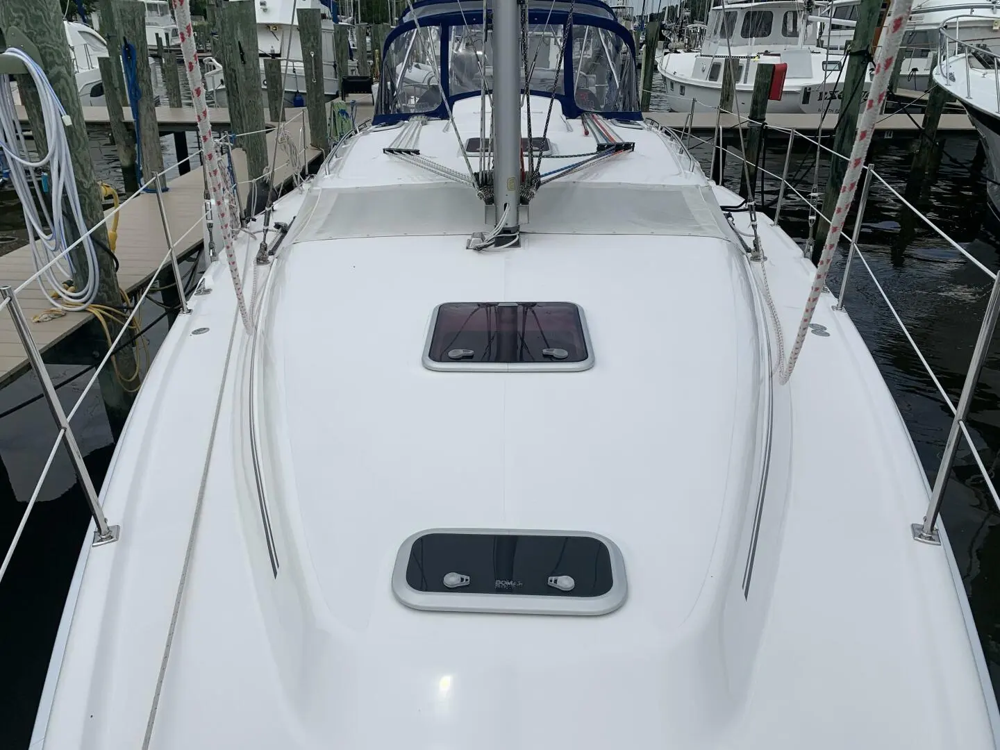 2009 Hunter 45 deck salon