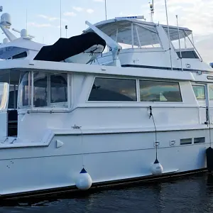 1990 Hatteras 62 Cockpit Motor Yatch