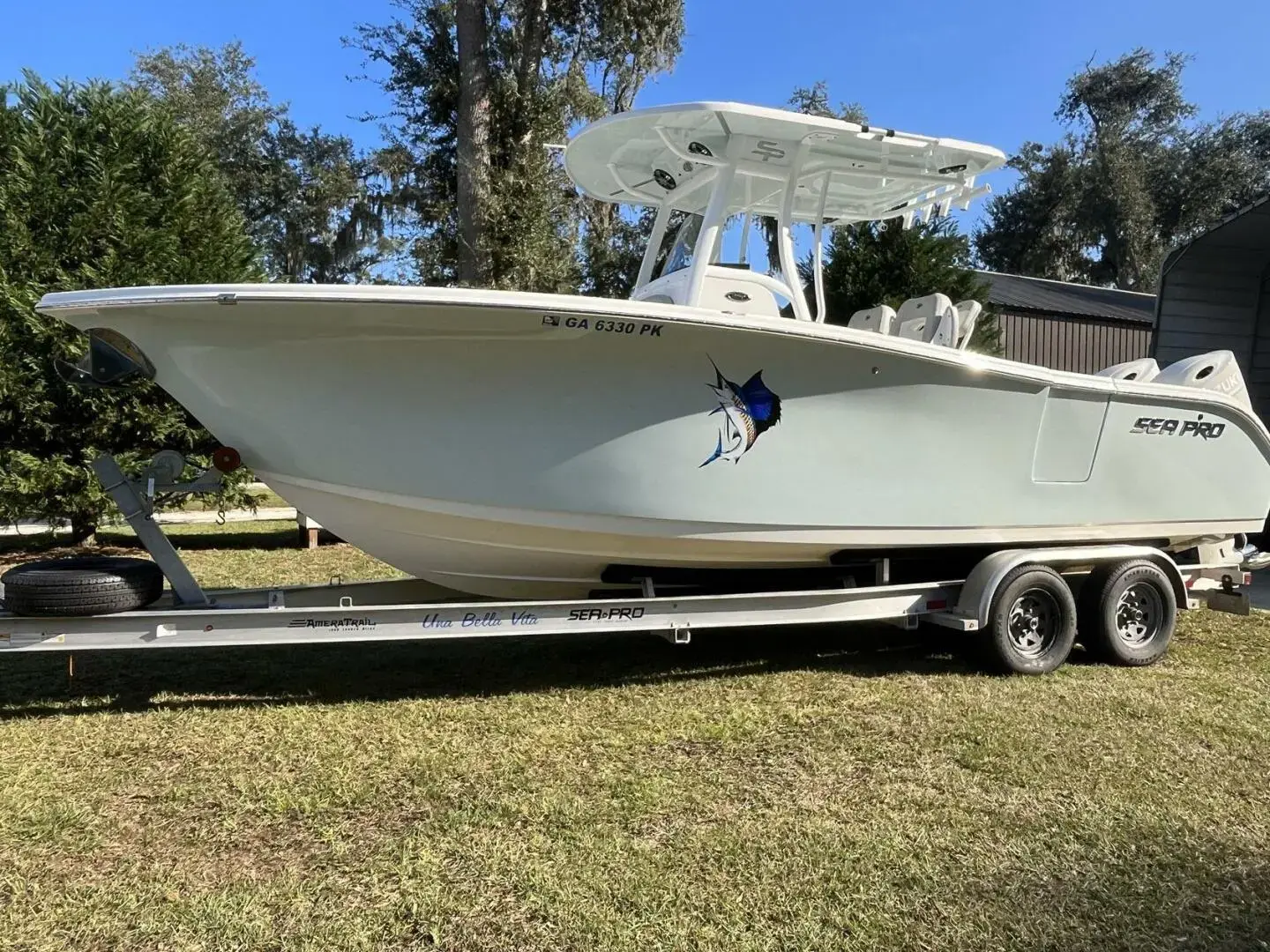 2019 Sea Pro 259 sport center console