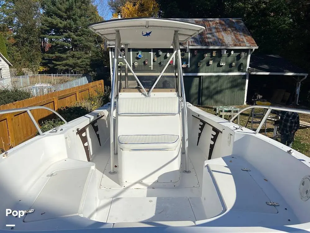 1997 Mako 221 center console