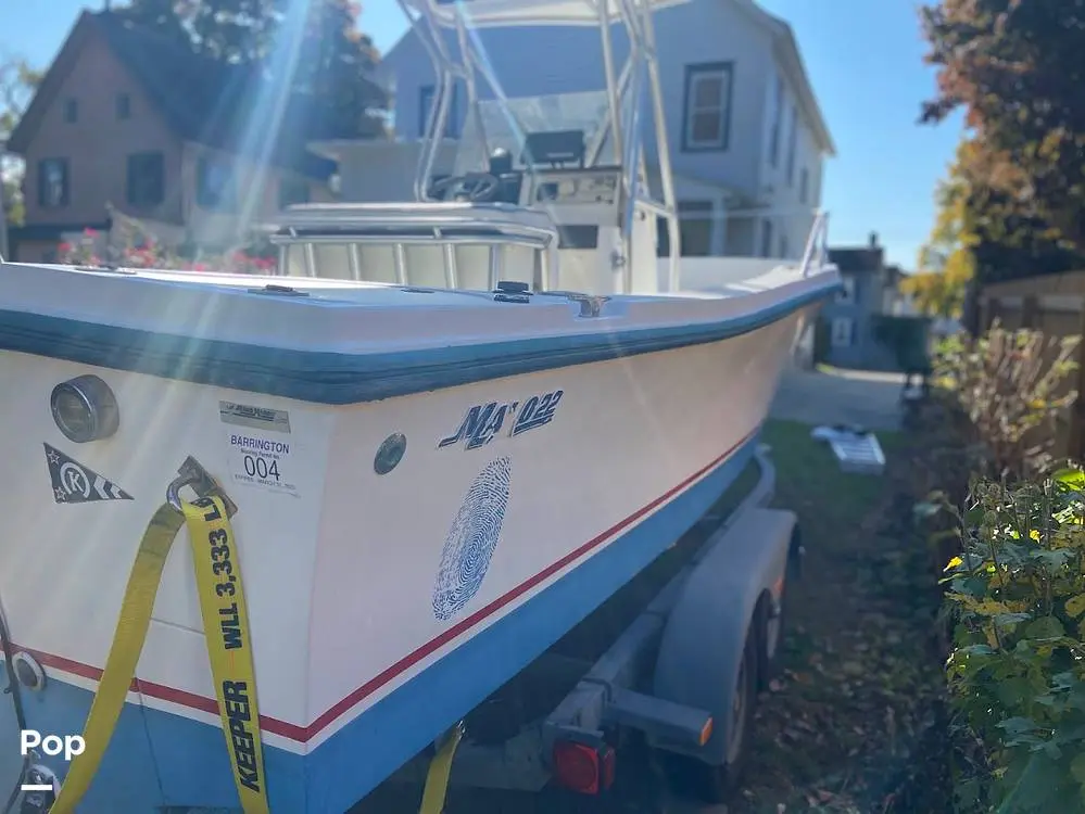 1997 Mako 221 center console