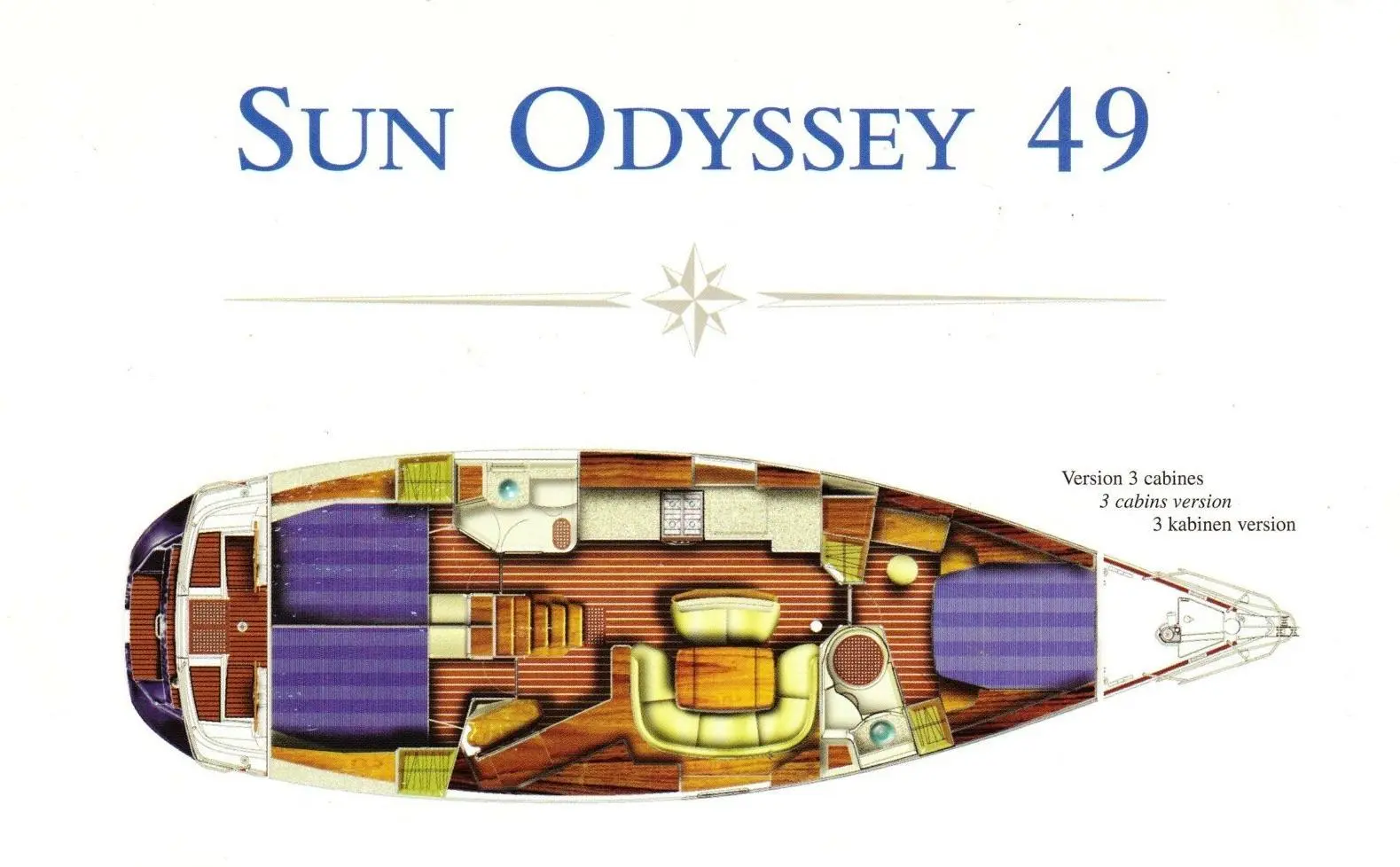 2005 Jeanneau sun odyssey 49