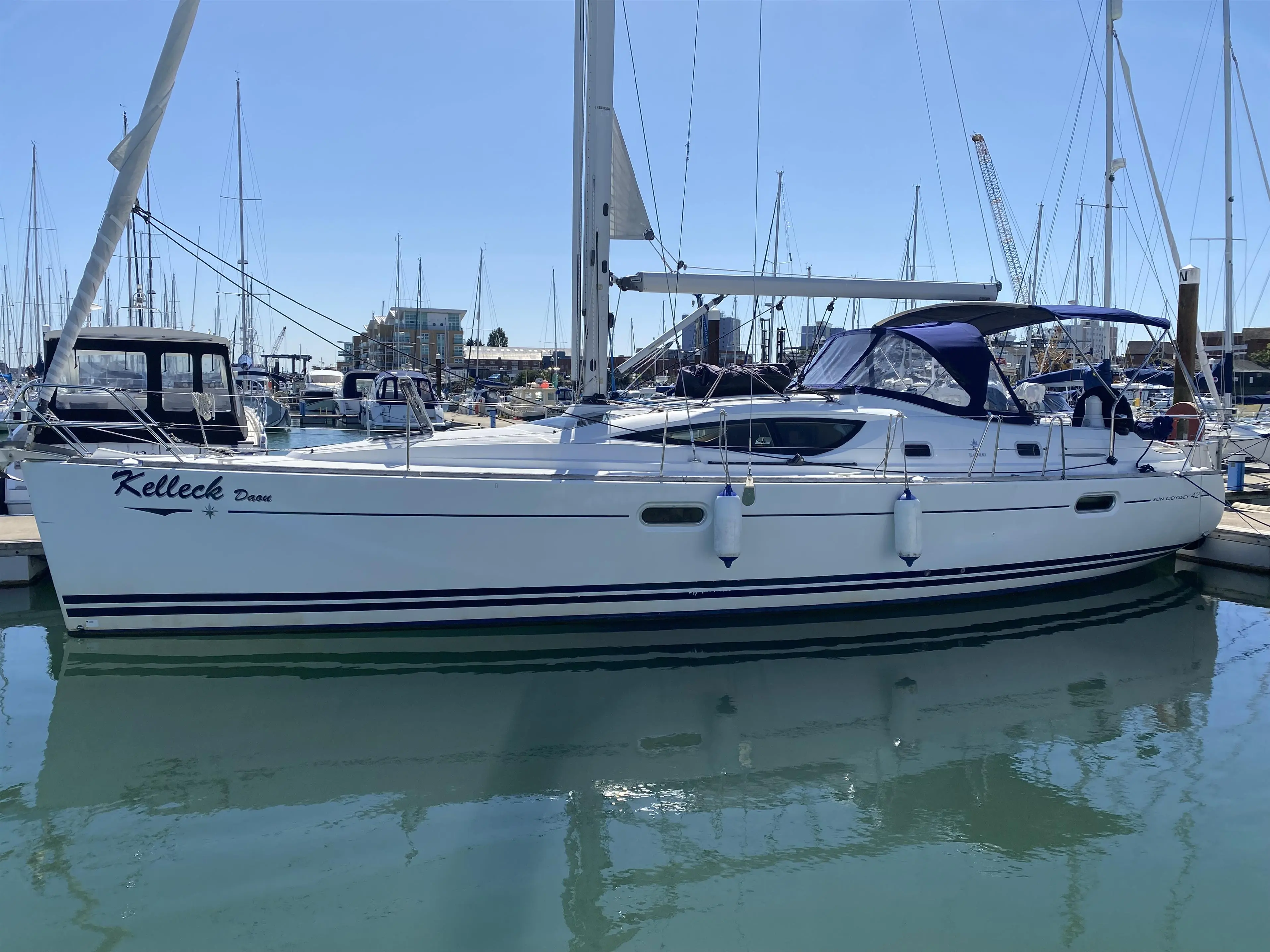 2007 Jeanneau sun odyssey 42 ds