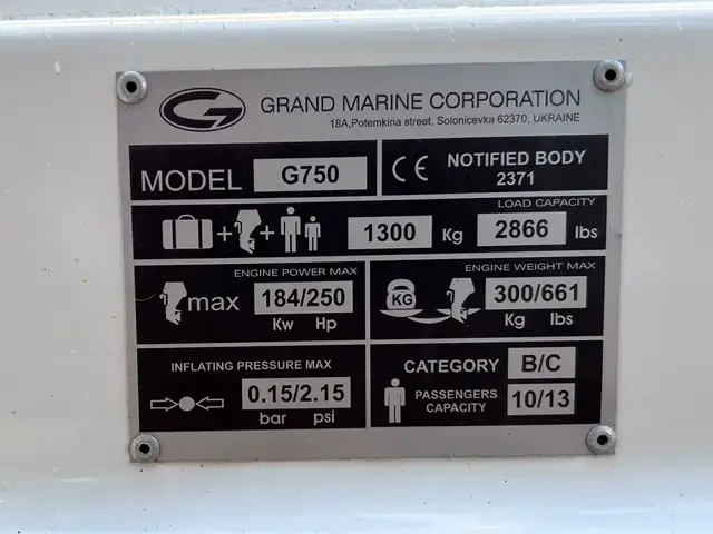 Grand 750 Rib Goldenline