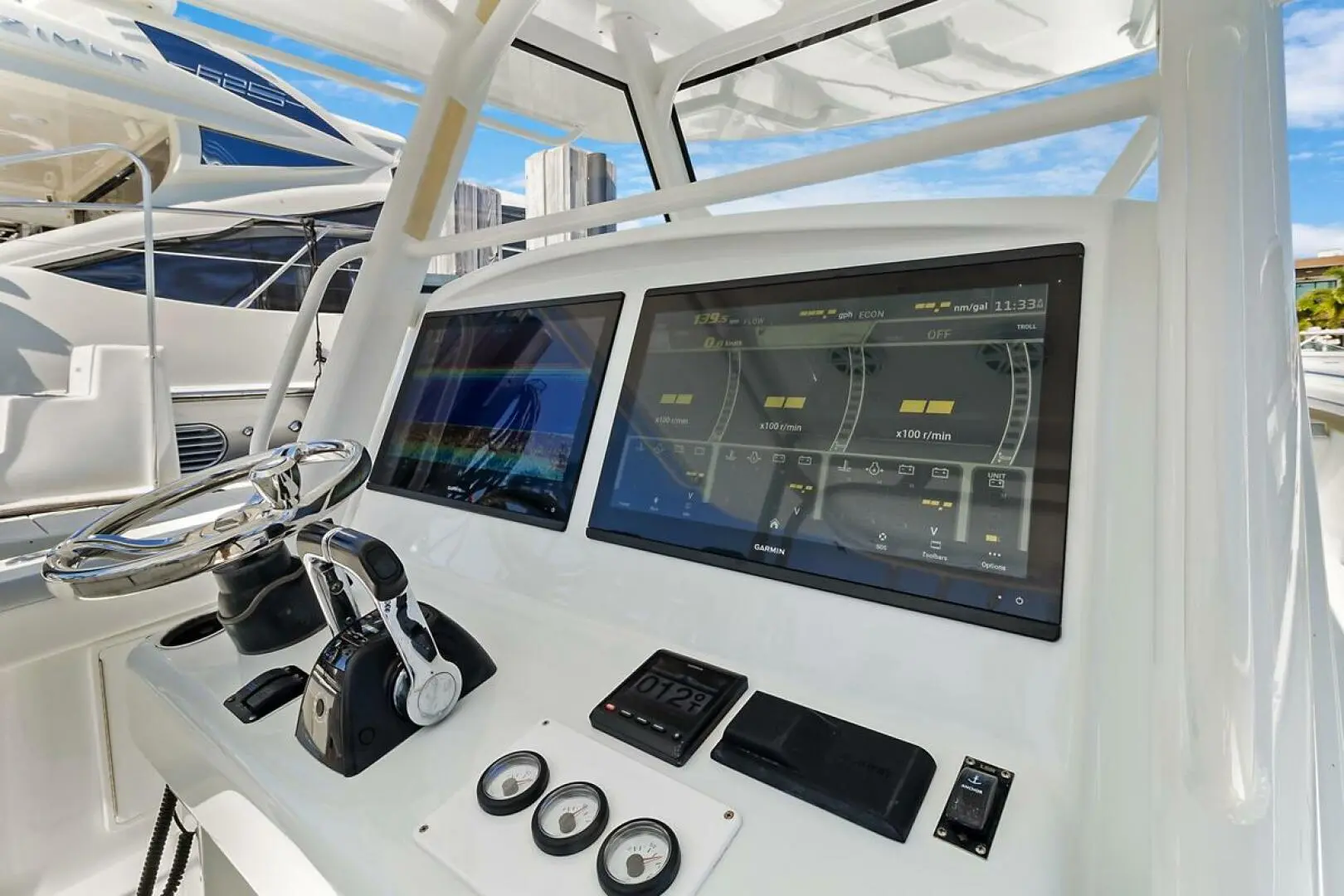 2020 Yellowfin center console