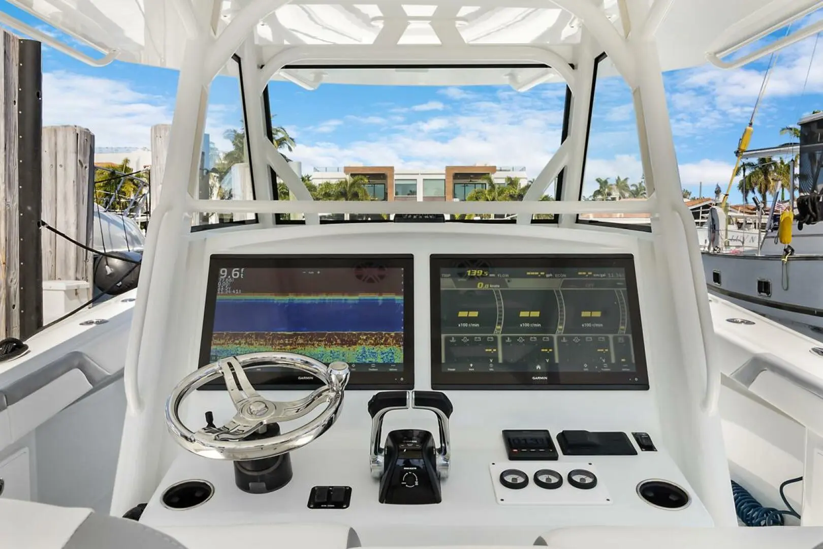 2020 Yellowfin center console