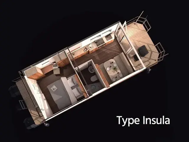 Flexmobil Houseboat Insula