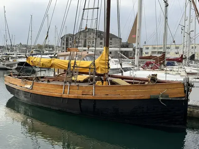 Classic Plymouth Hooker Gaff Cutter