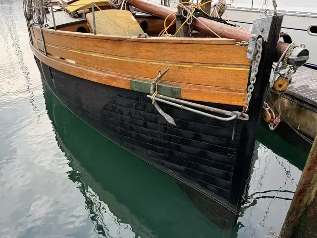 Classic Plymouth Hooker Gaff Cutter