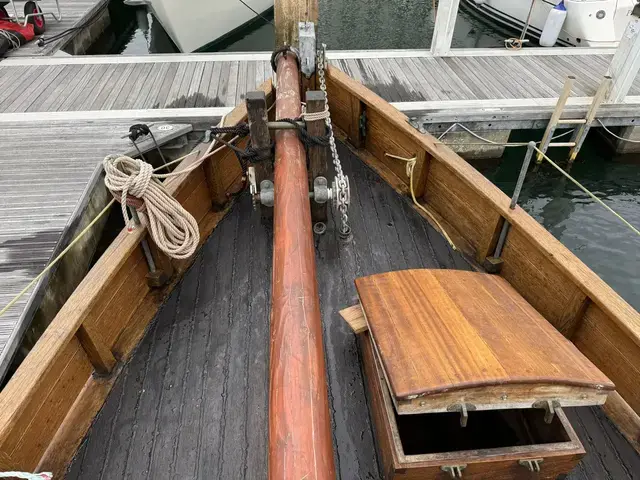 Classic Plymouth Hooker Gaff Cutter