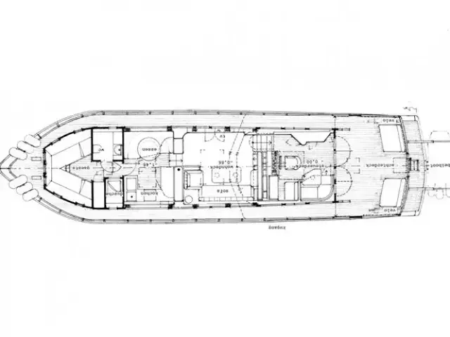 Super Van Craft 17.50 Vast Stuurhuis Stabilizers