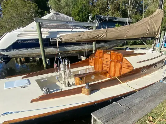 Custom 37ft Catboat Barnegat Bay A-Cat Yacht Adaptation