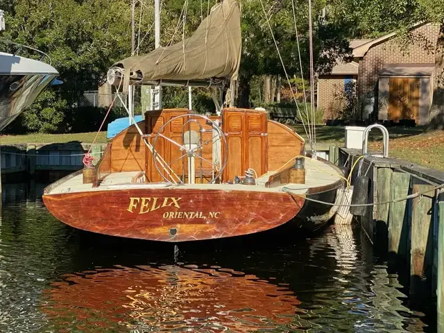 Custom 37ft Catboat Barnegat Bay A-Cat Yacht Adaptation