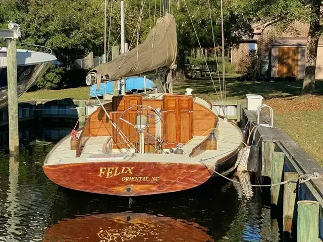 Custom 37ft Catboat Barnegat Bay A-Cat Yacht Adaptation