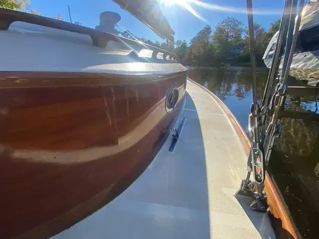 Custom 37ft Catboat Barnegat Bay A-Cat Yacht Adaptation