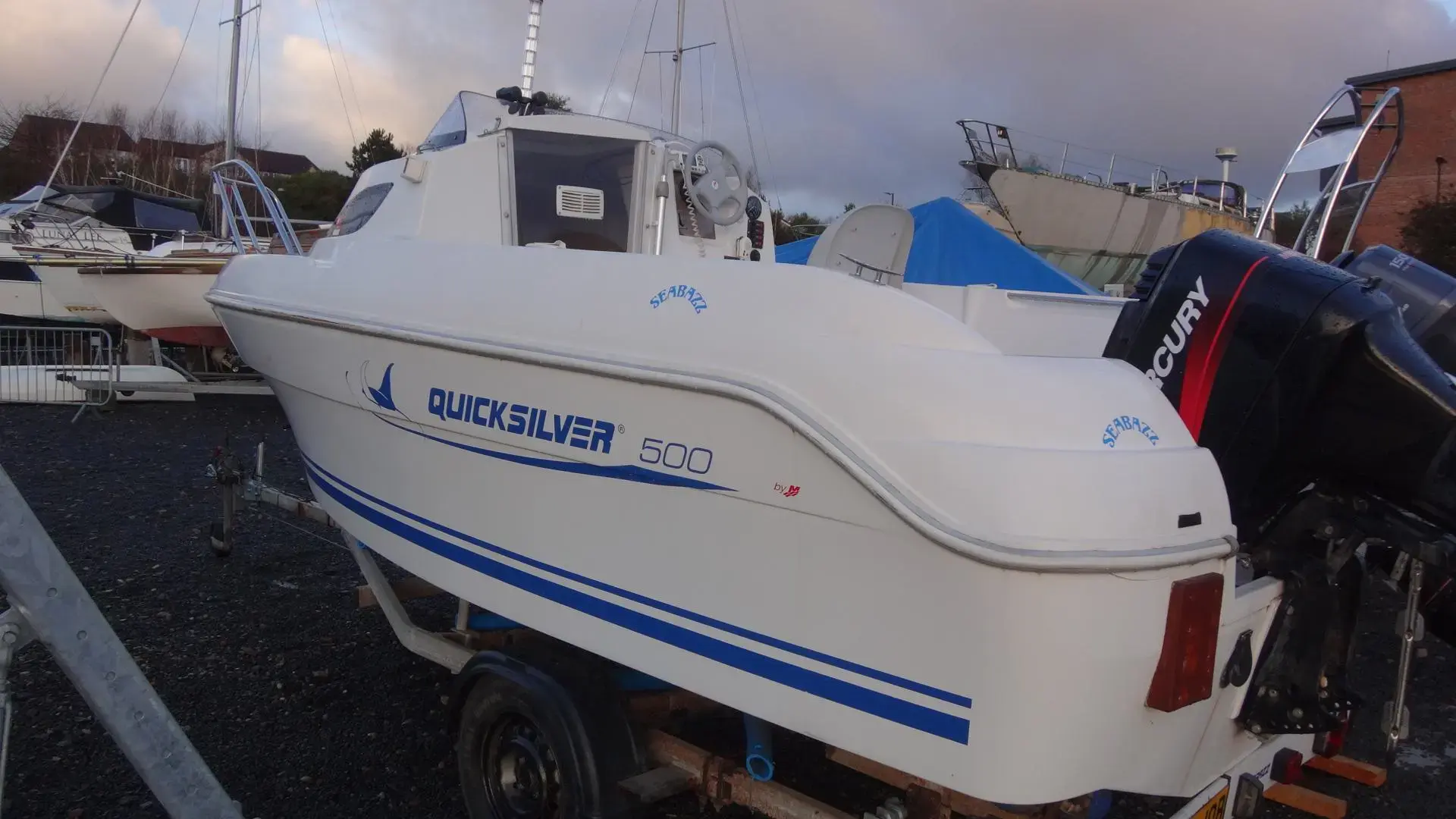 2002 Quicksilver 500 cuddy