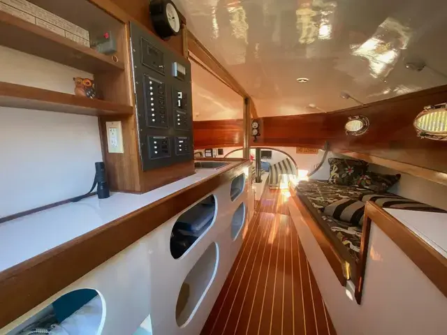 Custom 37ft Catboat Barnegat Bay A-Cat Yacht Adaptation