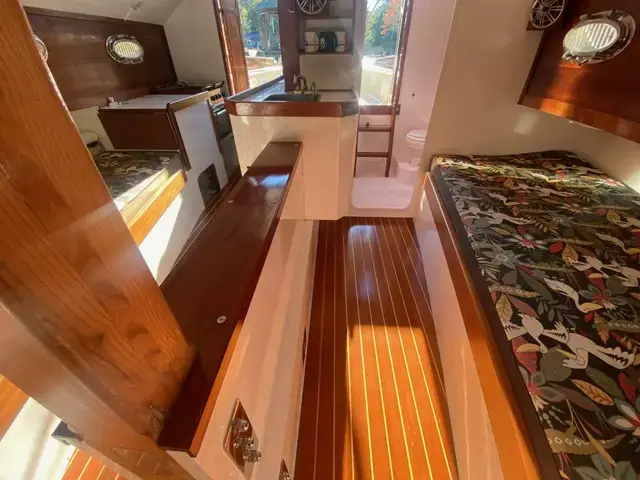 Custom 37ft Catboat Barnegat Bay A-Cat Yacht Adaptation